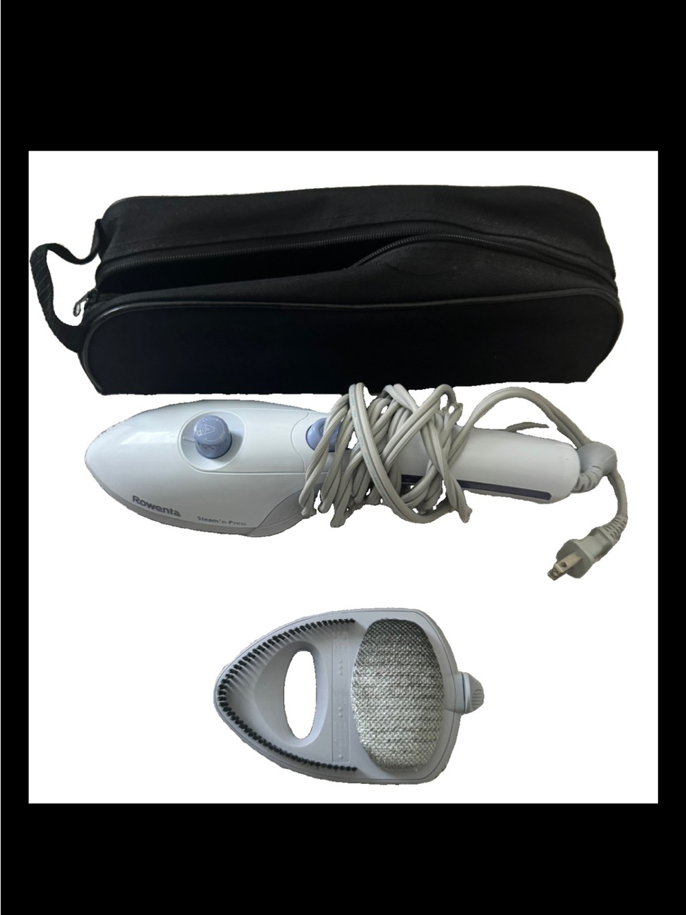 Rowenta DA75 Compact Steam 'n Press Garment Steambrush Iron